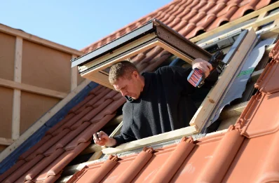 Pose de fenêtres de toit Velux à Bessins